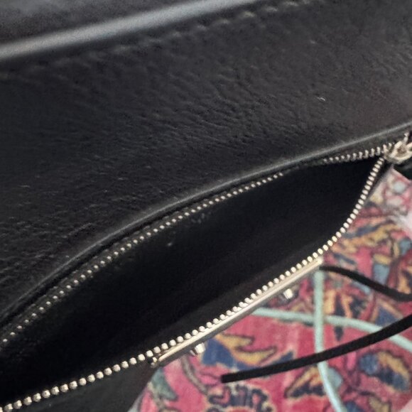 Balenciaga Metalic Edge Clutch Bag Black Silver CityHardware Excellent Condition - Picture 6 of 9